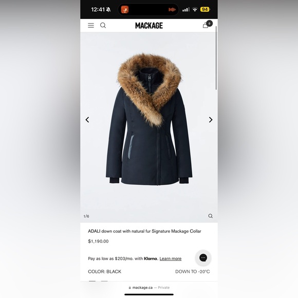 Mackage jacket - Picture 9 of 9